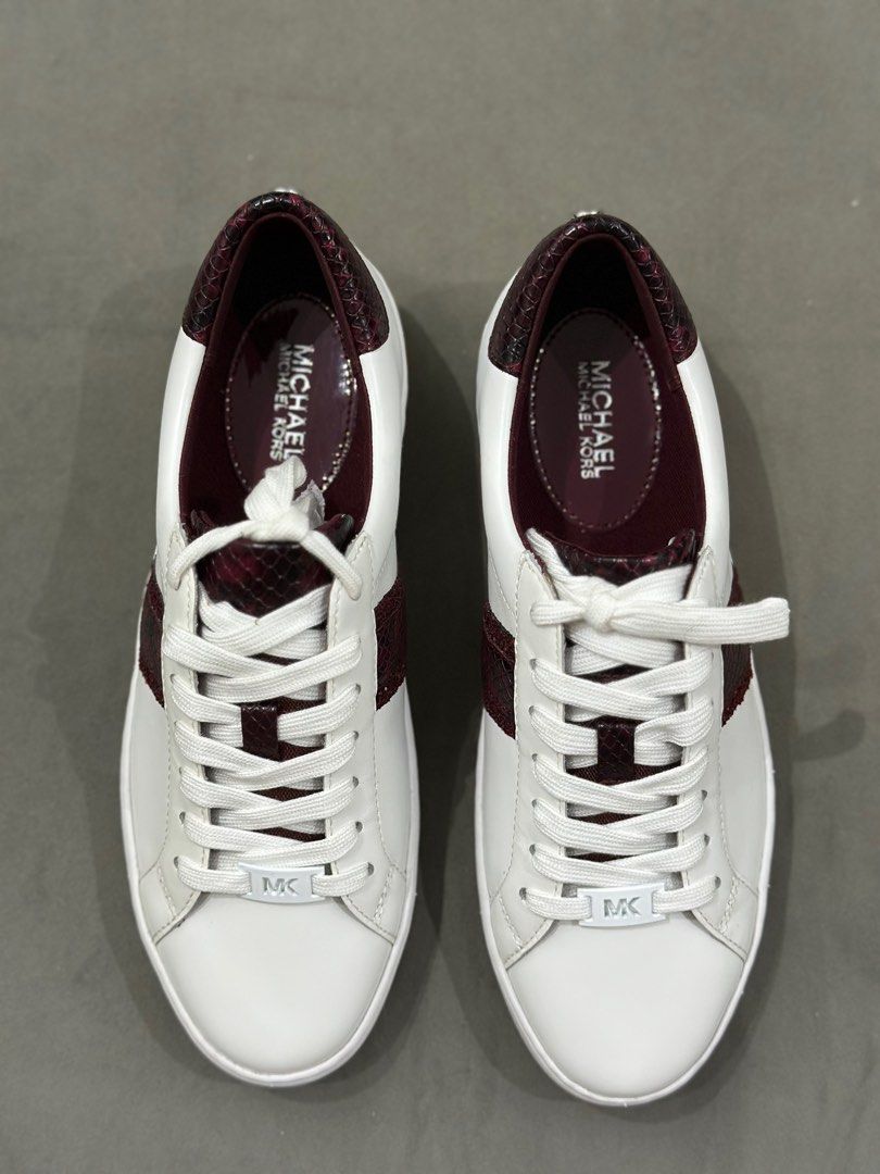 All white discount michael kors shoes