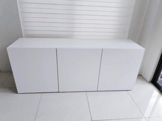 Modern minimalist shelf clutter toys storage tv rack