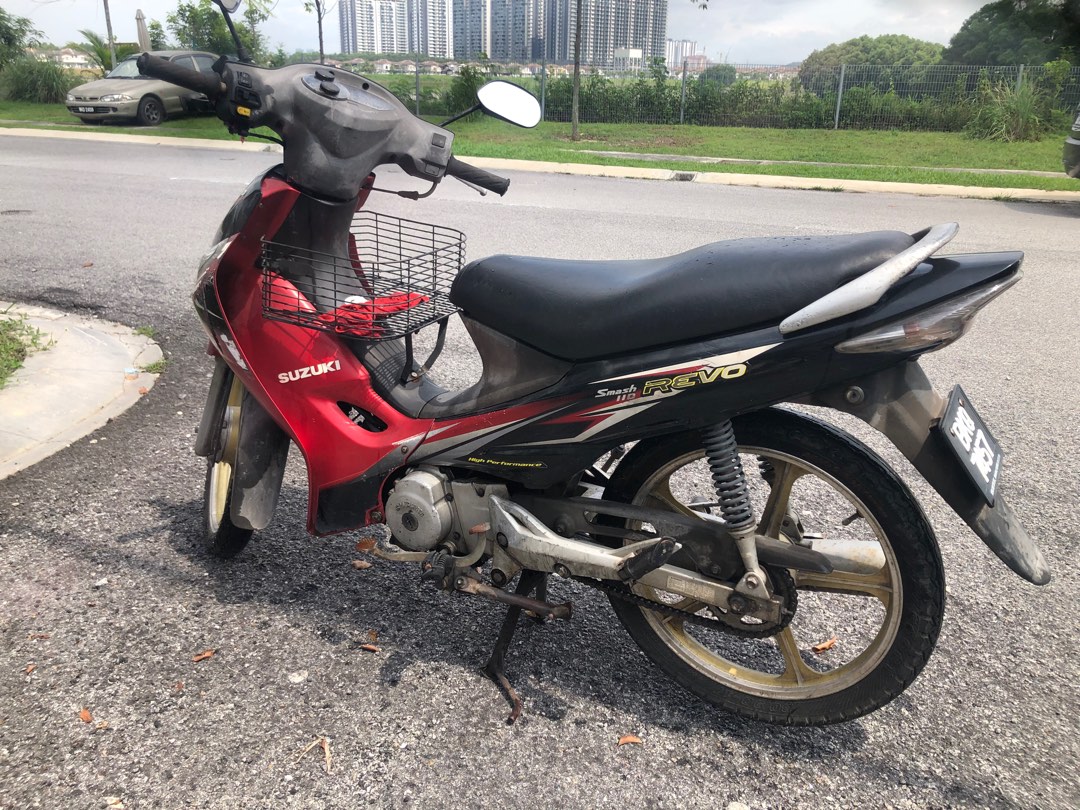 motor kapcai suzuki smash revo 110cc, Motorbikes on Carousell