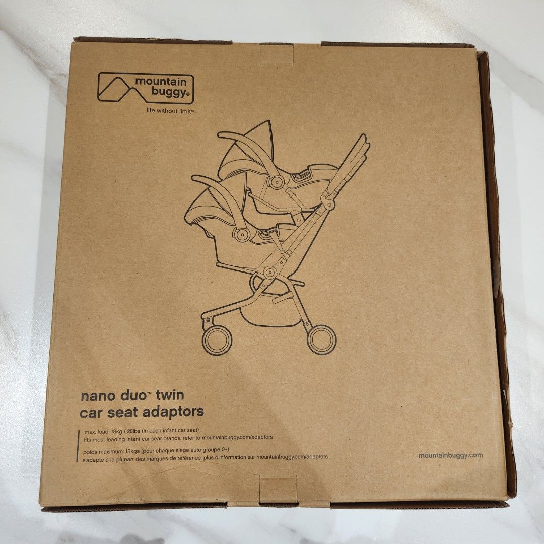 Mountain Buggy Nano Duo Twin Car Seat Adaptor Babies Kids