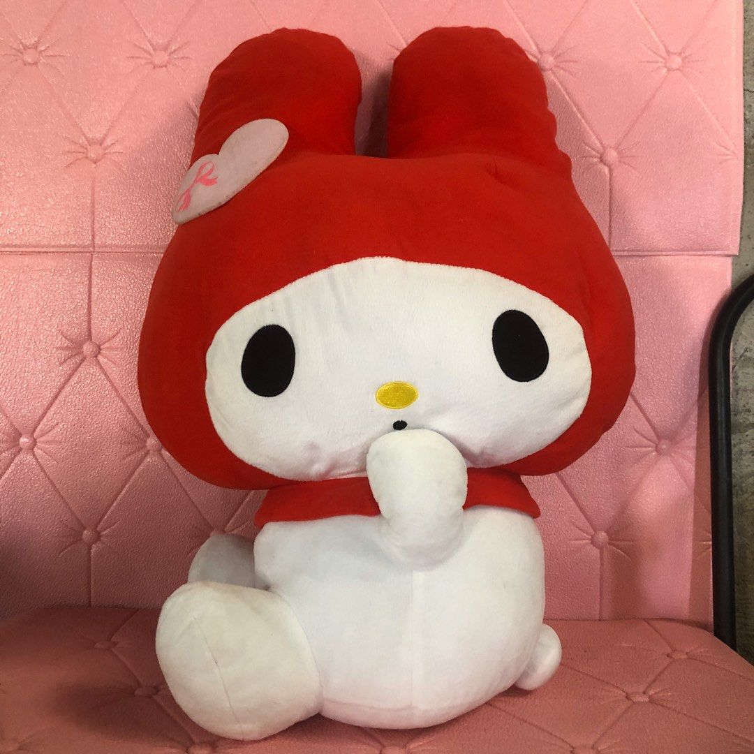 My Melody Jumbo Plush, Hobbies & Toys, Toys & Games on Carousell