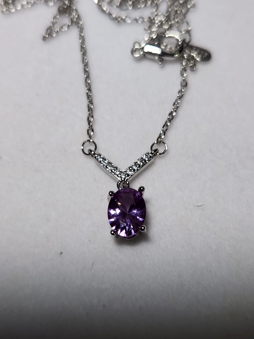 Natural Purple Alexandrite Necklace R147