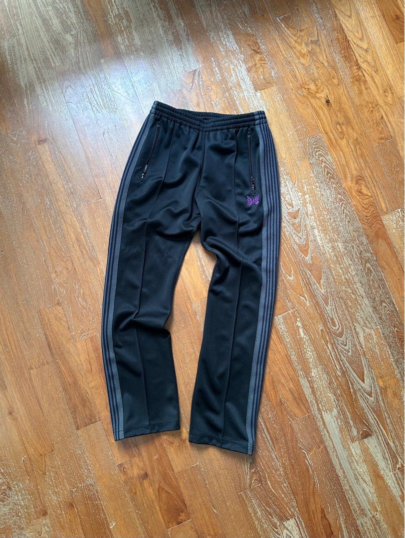 Purple needles clearance track pants