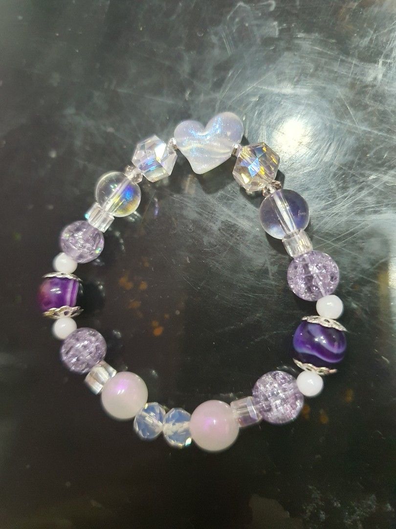 Purple bracelets shop