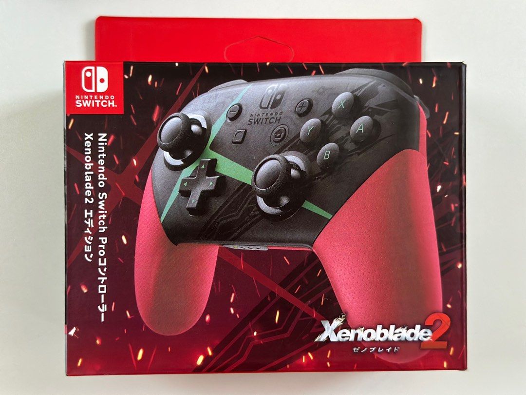 New Nintendo Switch Pro Controller Xenoblade Edition Video