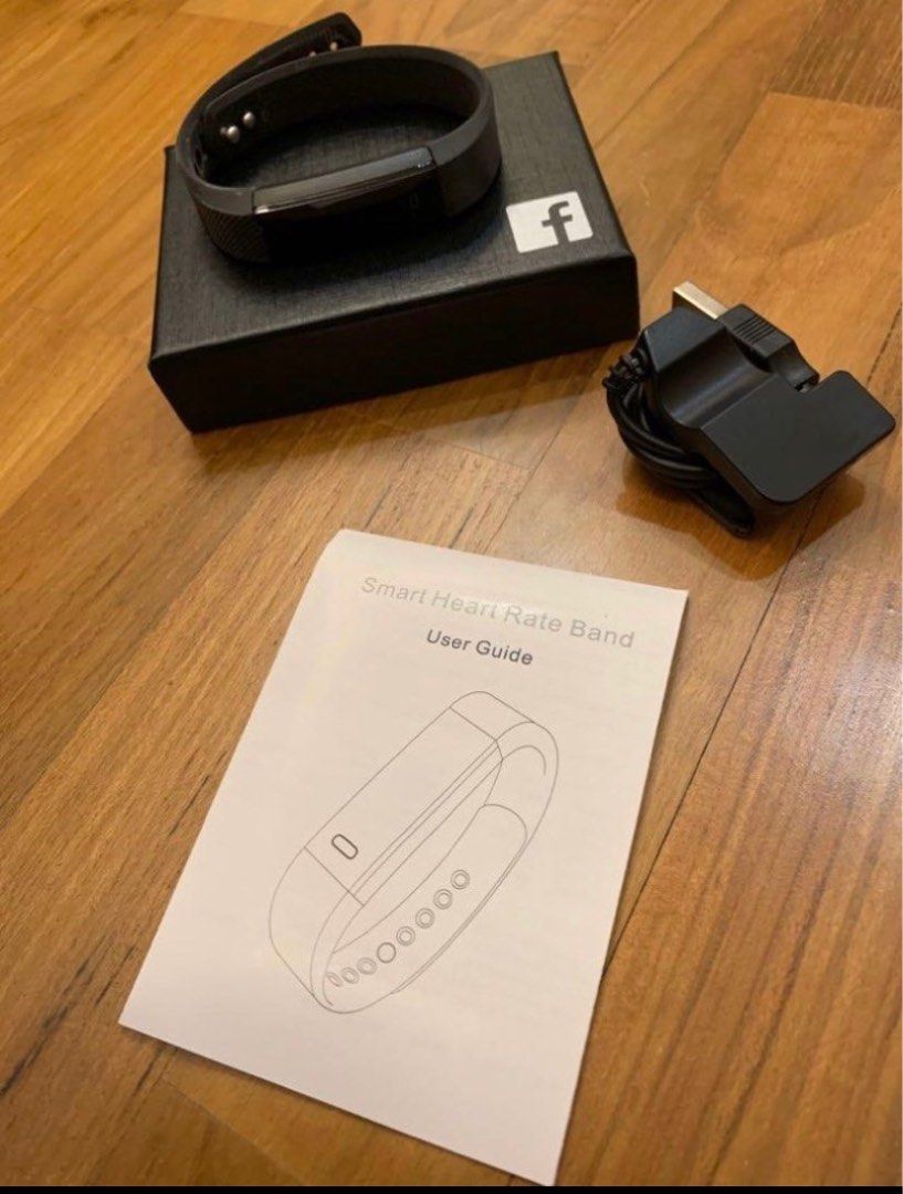 Smart heart shop rate wristband instructions