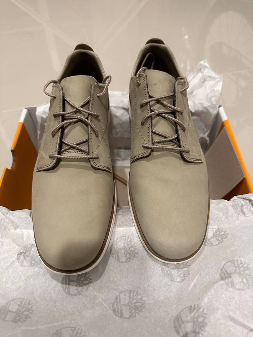 NEW Timberland Men s Bradstreet Leather Oxfords Light Brown