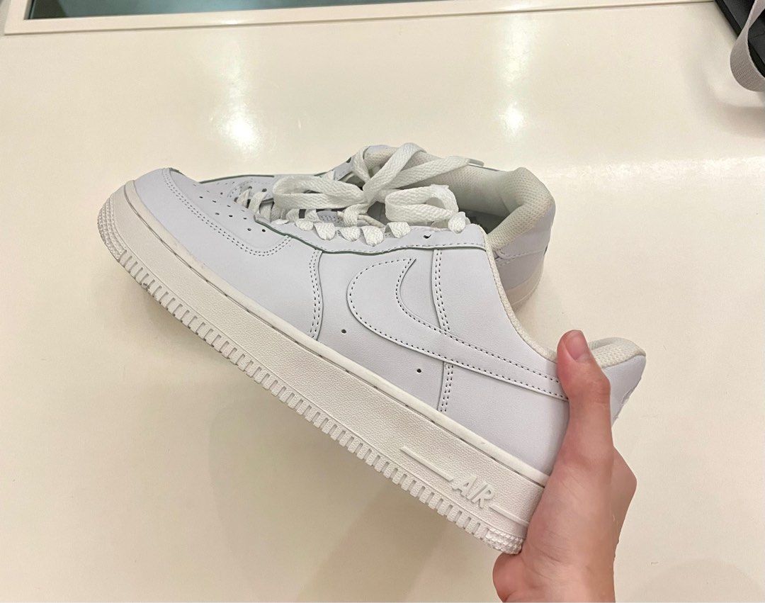 Nike Air Force 1 White Women s Fashion Footwear Sneakers on