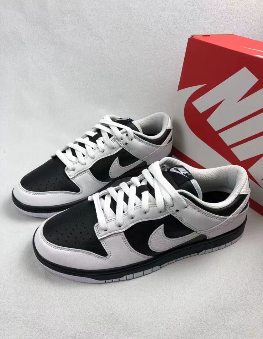 Nike air force 1 on sale black and white split