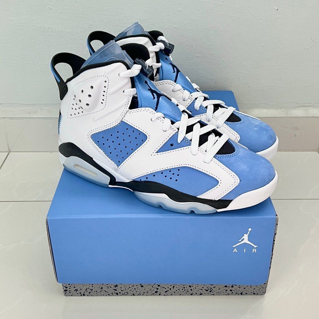 Nike Air Jordan 6 Retro University Blue Babies Kids Babies