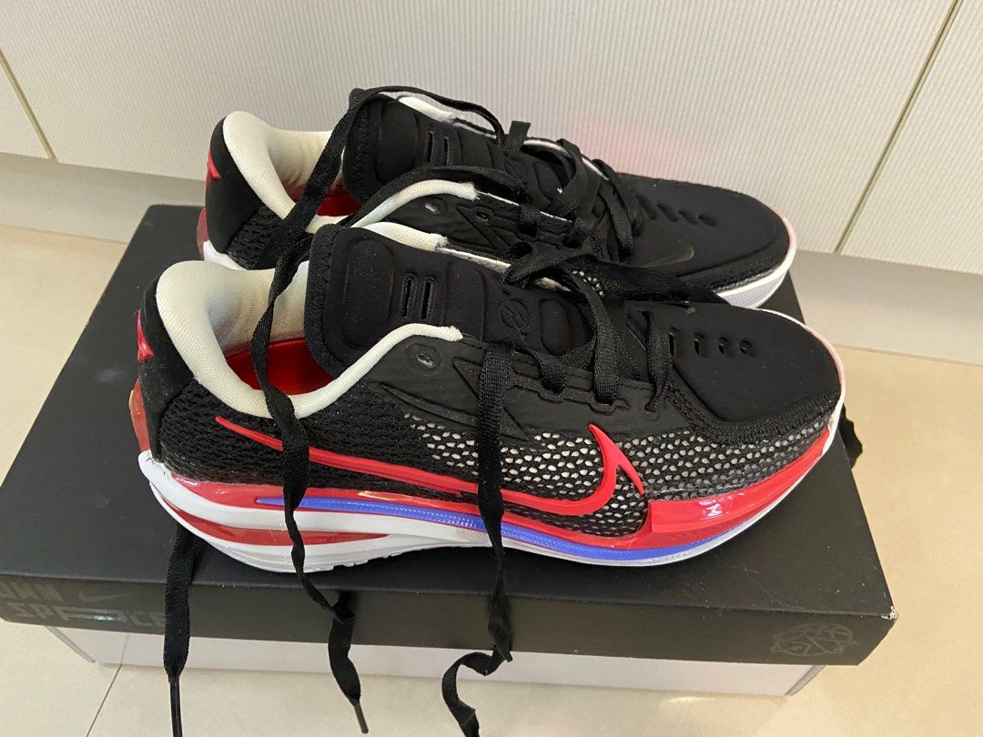 Nike air zoom gt cut black fusion red, 她的時尚, 鞋類, 運動鞋