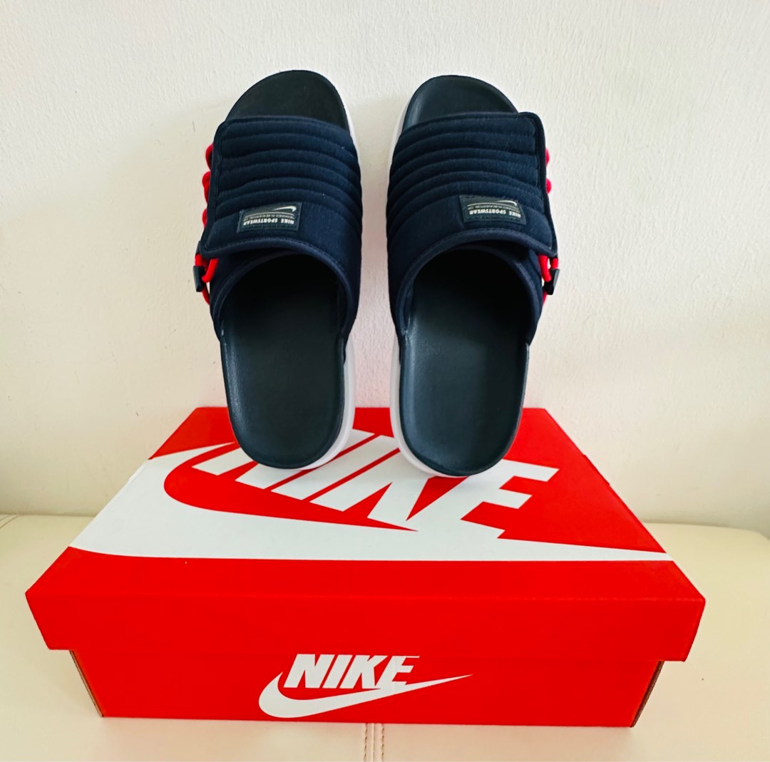 Nike asuna slide red on sale