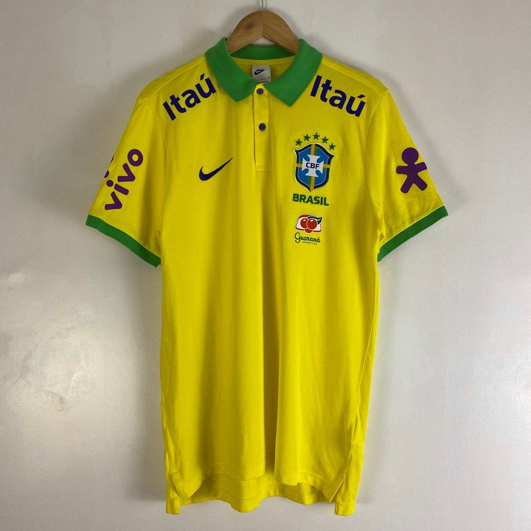 VTG BRAZIL NIKE JERSEY, Men's Fashion, Tops & Sets, Tshirts & Polo