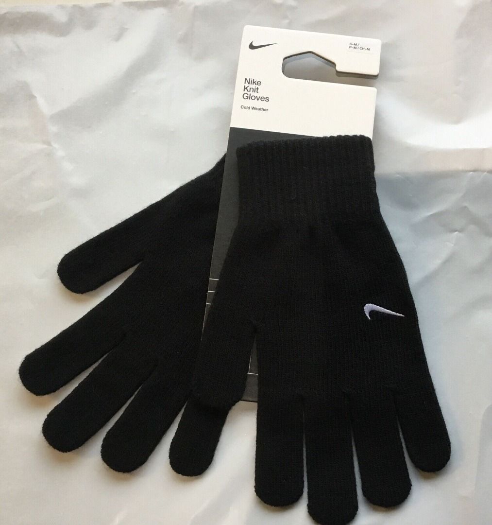Nike swoosh top gloves
