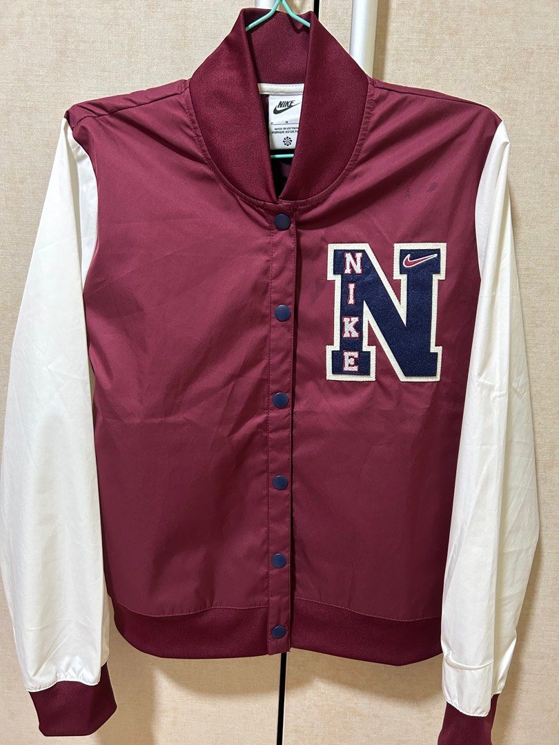 Nike women varsity jacket Women s Fashion Coats Jackets and
