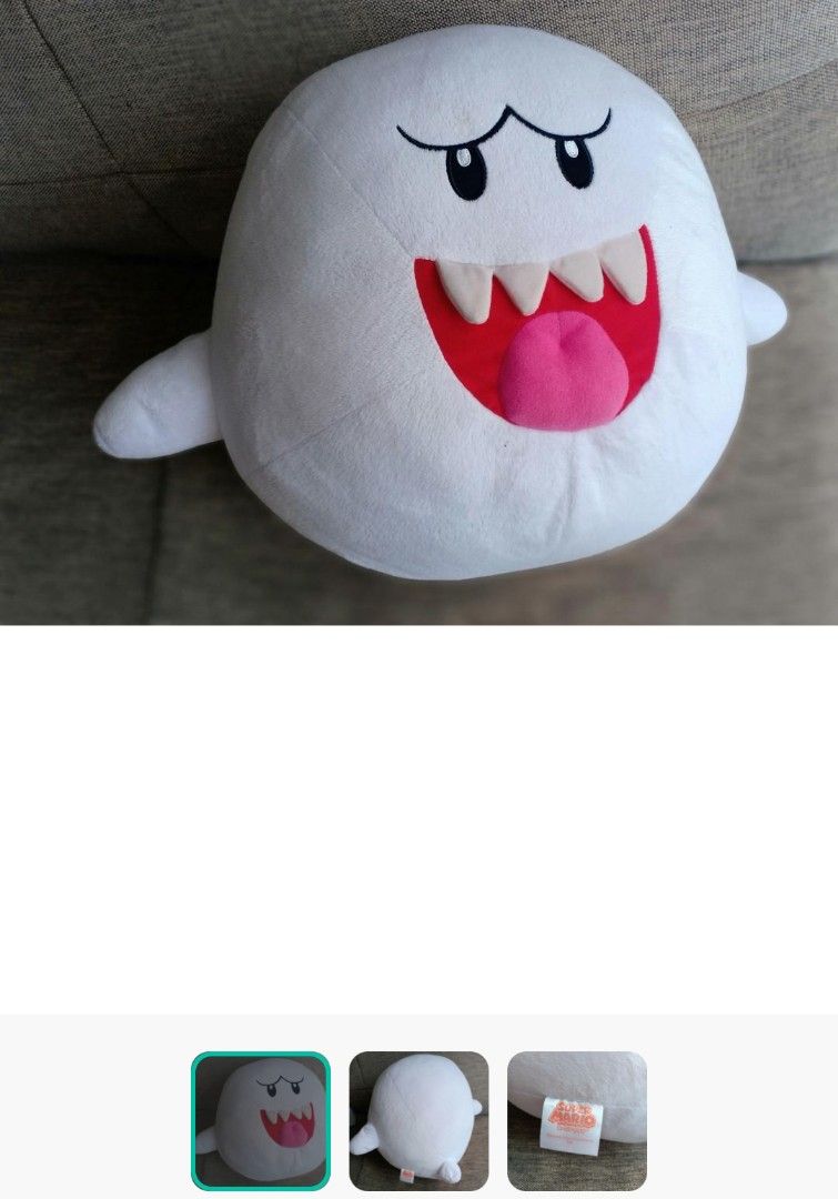 Nintendo Boo Soft Plush Hobbies Toys Collectibles Memorabilia Fan Merchandise on Carousell