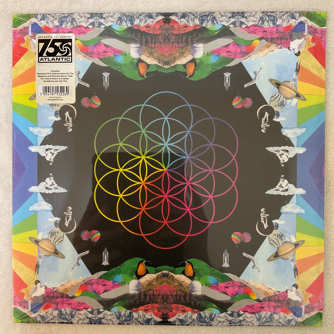 [On Hand] Coldplay- A Head Full of Dreams Limited Edition Colored ...