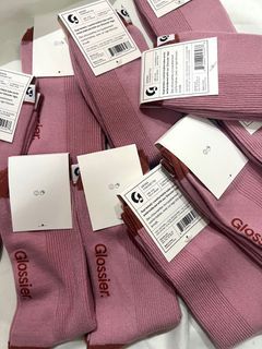 ‼️ONHAND‼️ Glossier ~ Limited Edition Holiday Socks