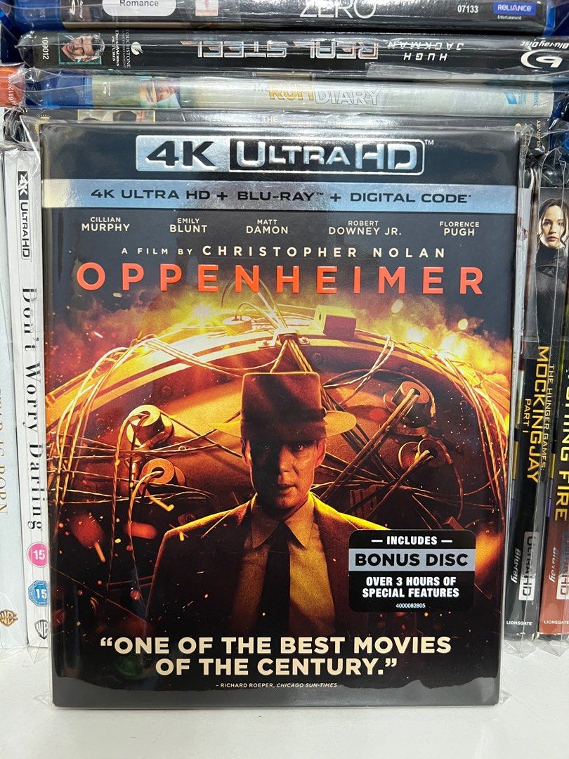 Oppenheimer Ultra HD Blu-ray/Blu-ray Review