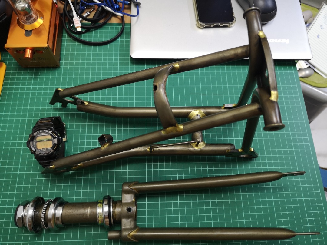 Brompton raw hot sale lacquer rust