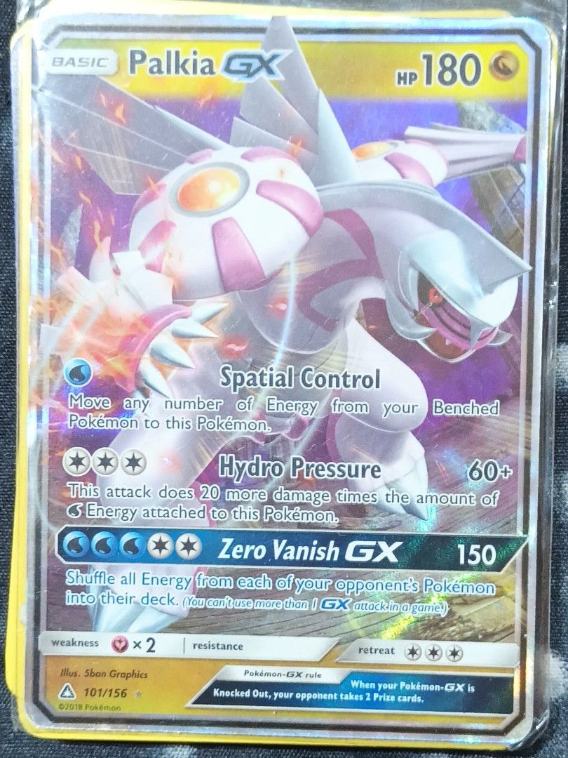 palkia GX 101/156 pokemon card ultra prism, Hobbies & Toys, Toys & Games on Carousell palkia GX 101/156 pokemon card ultra prism, Hobbies & Toys, Toys & Games on Carousell