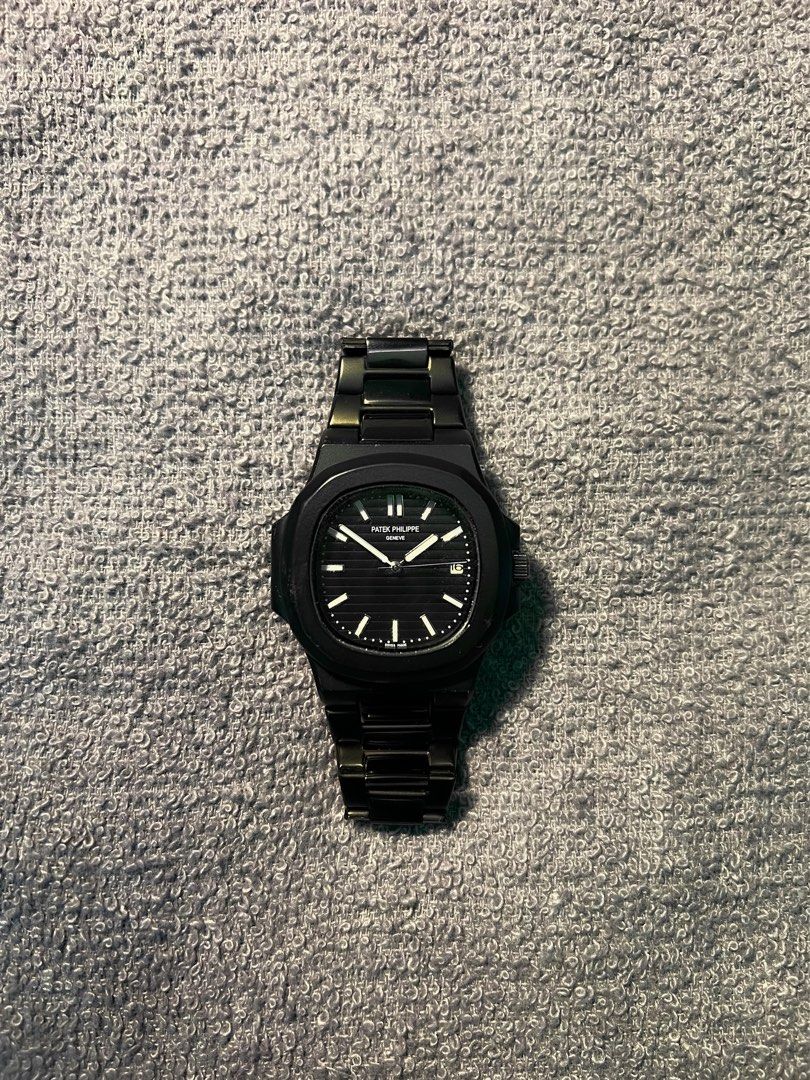 Patek philippe clearance nautilus black price