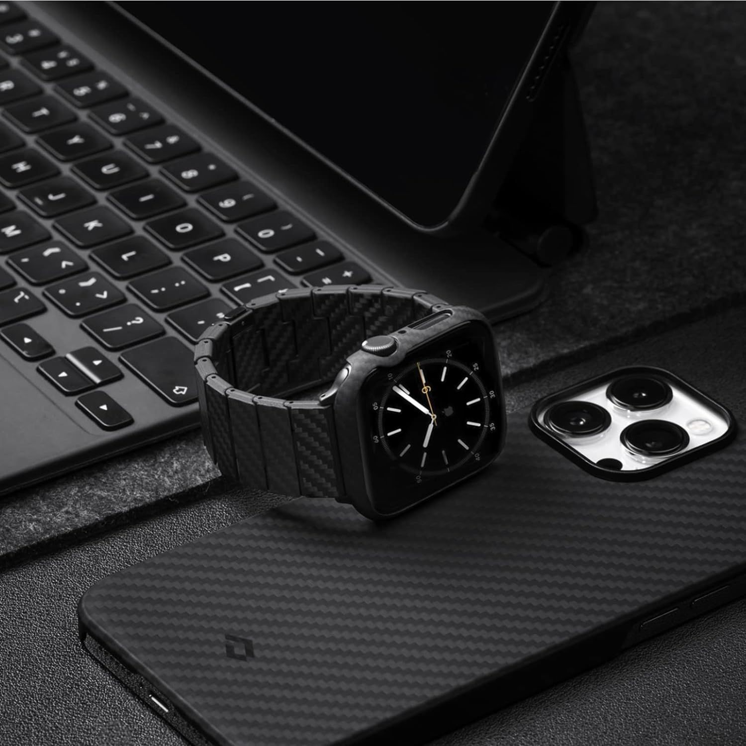 PITAKA Air Case for Apple Watch Series 9 8 7 45mm Exquisite
