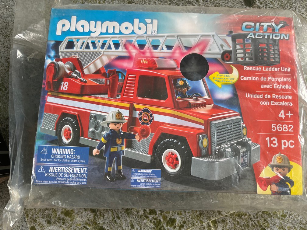 Playmobil rescue ladder unit hotsell