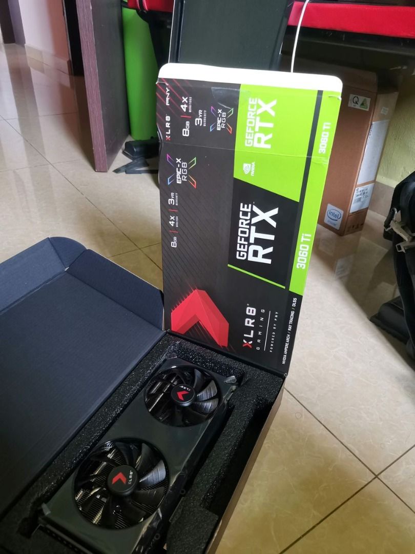 Pny 3060 ti xlr8 top