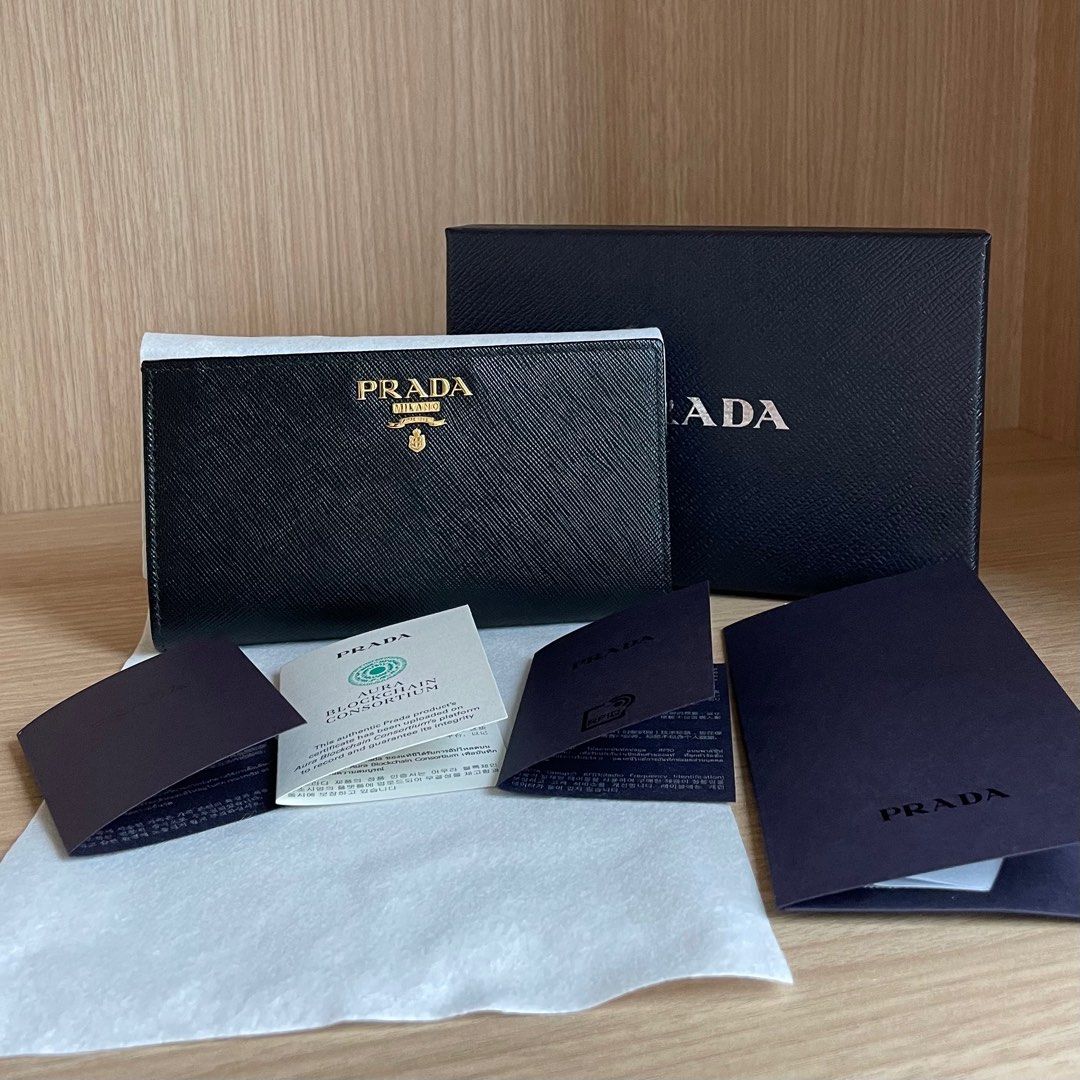Prada best sale large wallet