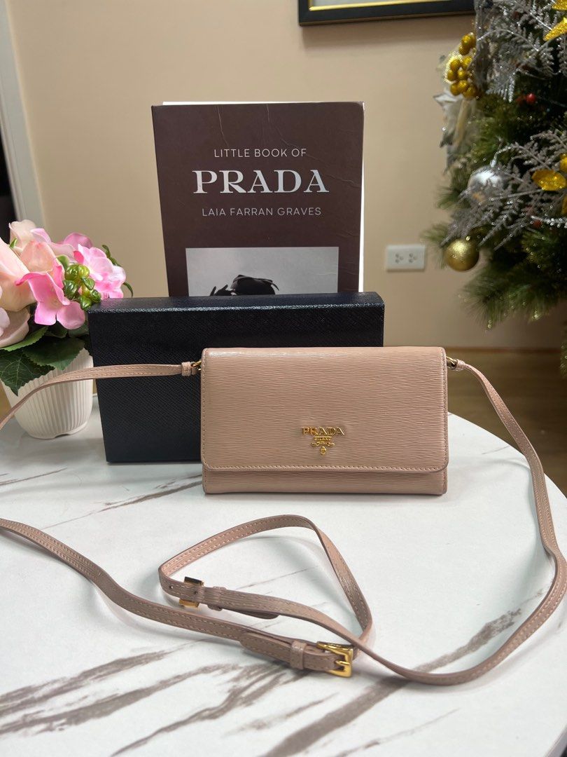 Prada Wallet Sling Luxury Bags Wallets on Carousell