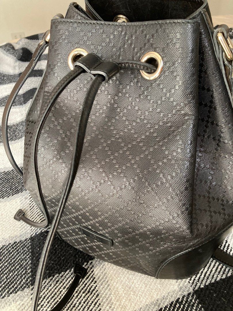 Gucci leather bucket bag on sale