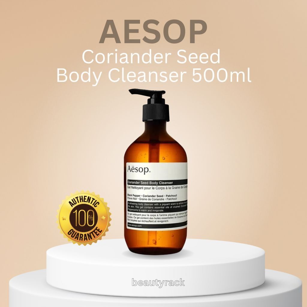 [Preorder] Aesop body cleanser 500ml (Geranium Leaf / Coriander Seed/ A Rose by Other Name