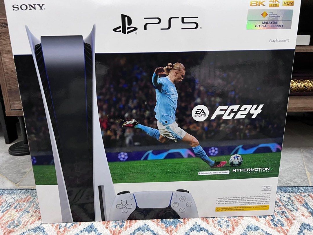 Ps5 FC24 disc version, Video Gaming, Video Game Consoles, PlayStation on  Carousell