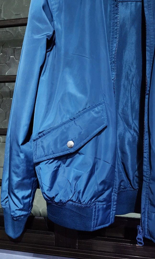 Pull Bear Bomber Jacket Blue Men s Fashion Coats Jackets and