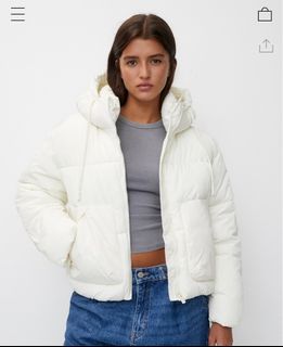 White puffer jacket new arrivals cheap