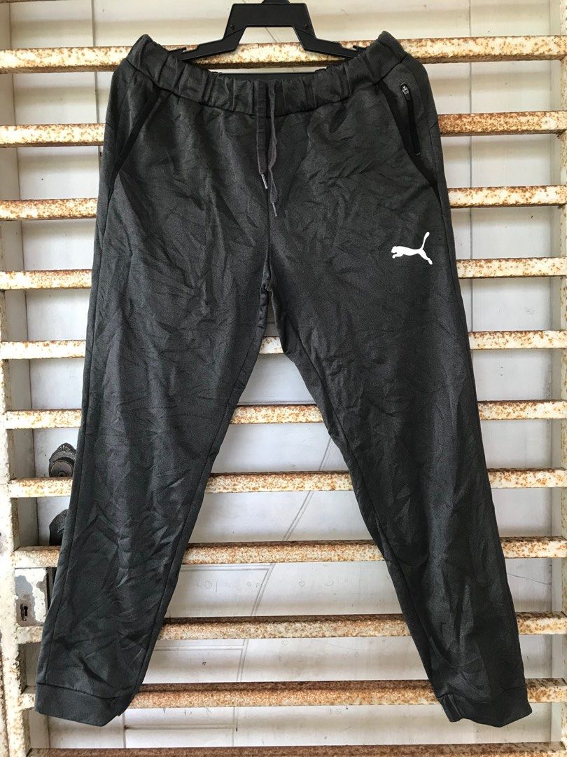 PUMA Jogger Pants Dark Grey Waist 30 33 Authentic Men s Fashion