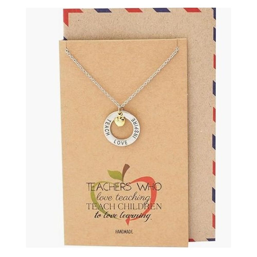 Teacher appreciation necklaces top