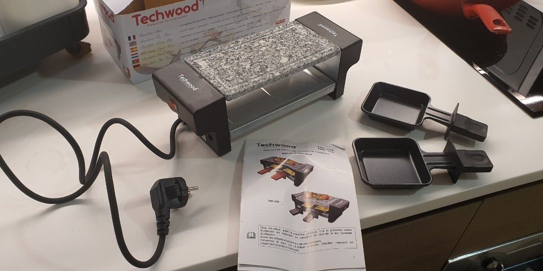 Raclette Duo Techwood, raclette for 2, TV & Home Appliances, Kitchen ...