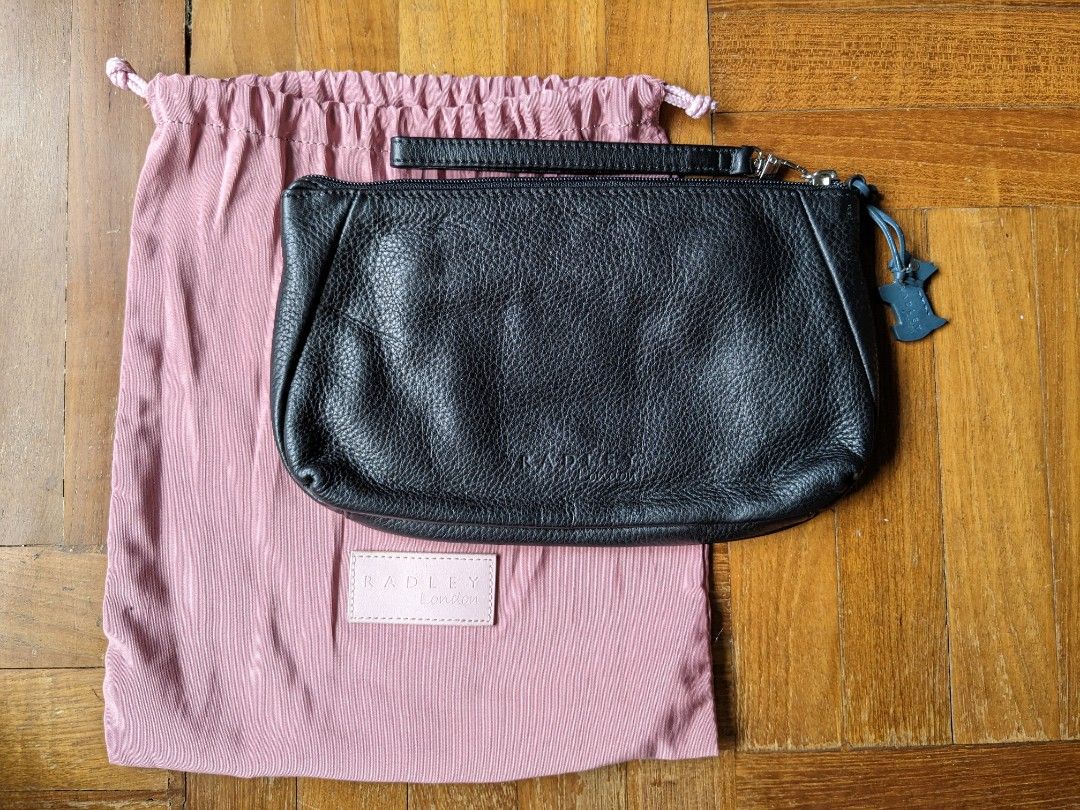 Radley black sales clutch bag