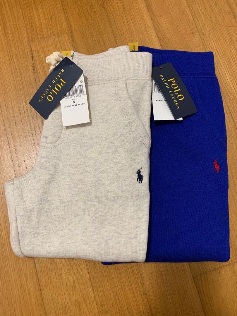 Ralph Lauren Boys Cotton Blended Fleece Joggers Babies Kids