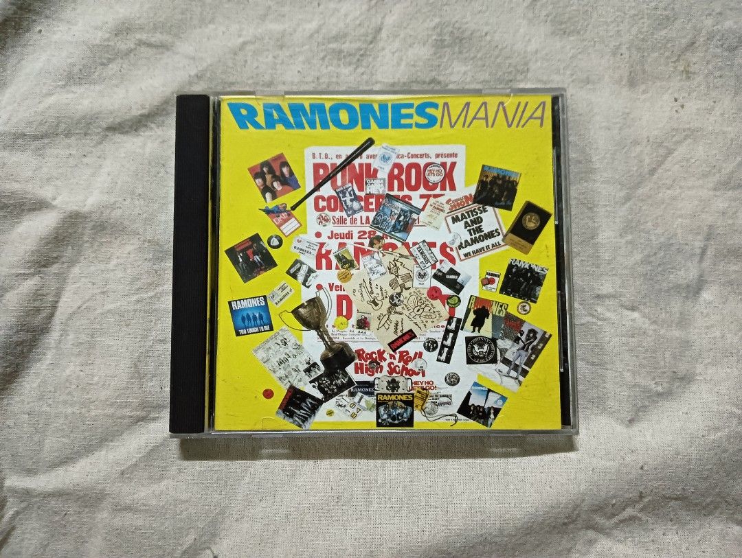 Ramones Mania, Hobbies & Toys, Music & Media, CDs & DVDs on Carousell