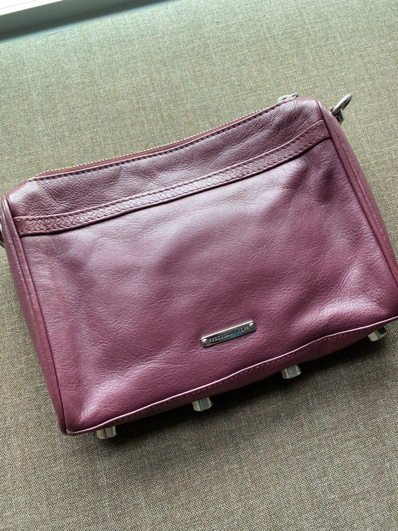 Rebecca Minkoff Mini Mac in Burgundy Women s Fashion Bags