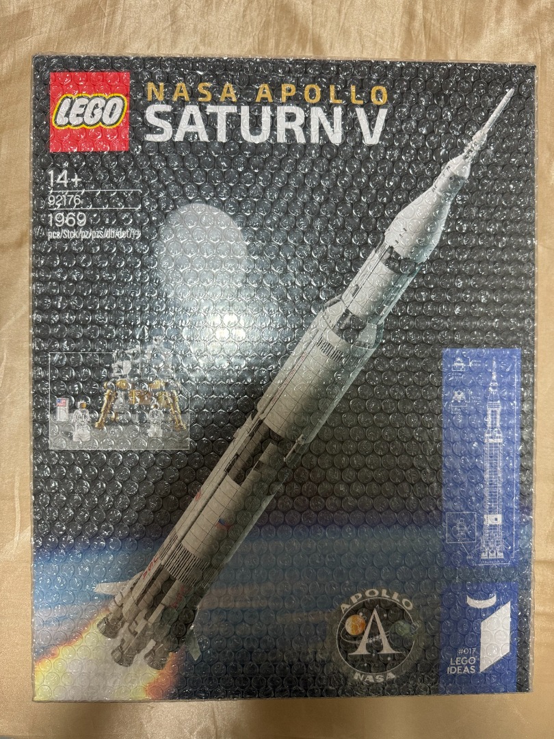 Lego saturn v retiring top