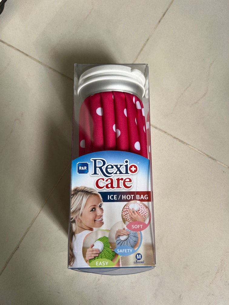 Hot cold compress Rexio+care ice/hot bag. Made in Taiwan