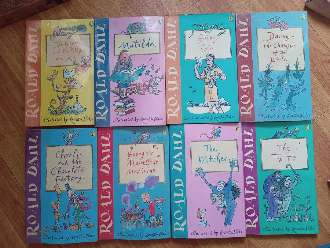 Roald Dahl Children's Books Original Set, Hobbies & Toys, Books