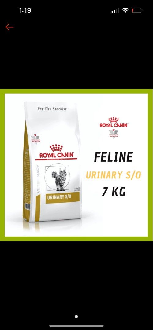 Royal canin urinary 7kg sales
