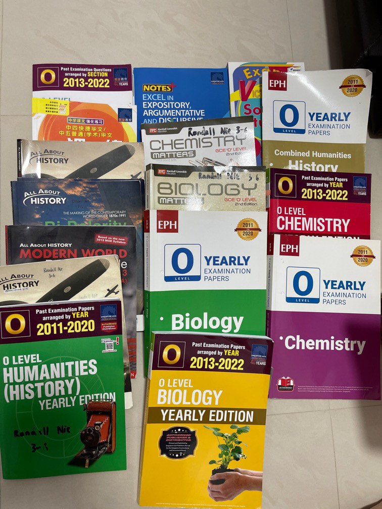 Sec 3 Sec 4 O level textbooks / exam, Hobbies & Toys, Books & Magazines ...