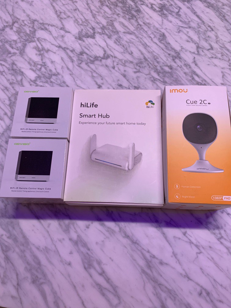 Security camera cue 2c wifi remote magic control cube hiLife smart hub ...