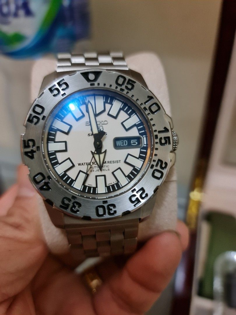 Seiko mini online monster white
